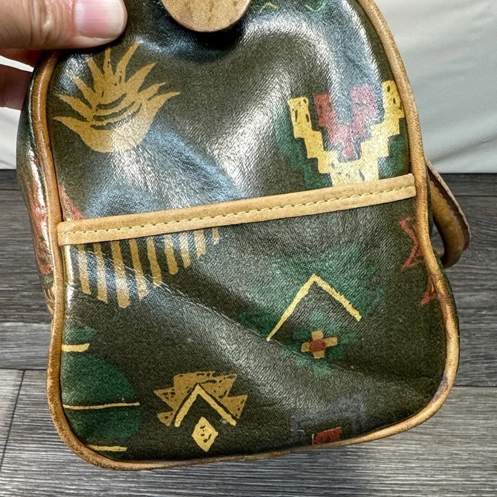Vintage ORVIS Green and Brown Women's Bag